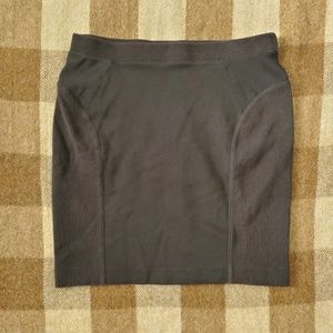 Madewell Black Stretch Mini Skirt